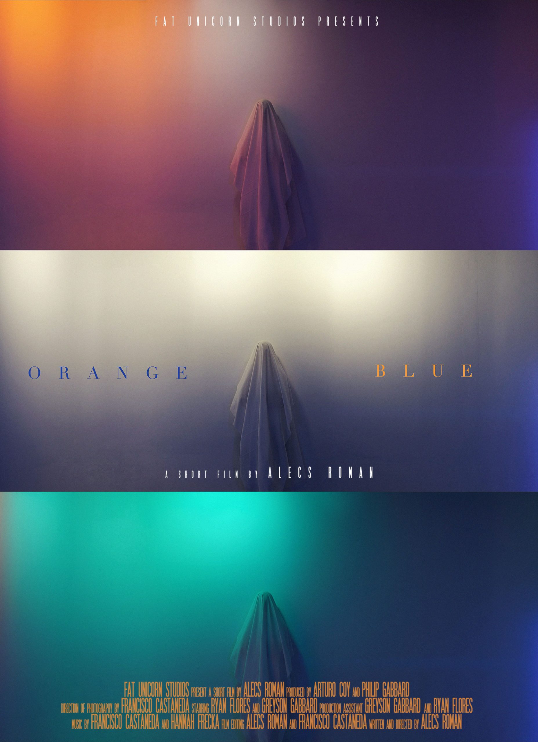 Orange-Blue-Póster